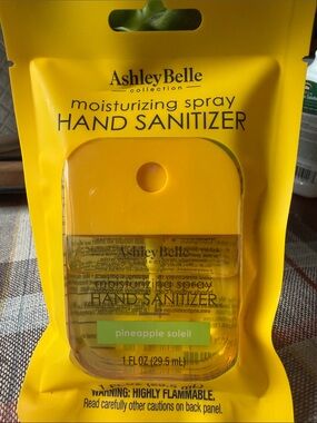 Ashley Belle collection Pineapple Soleil Moisturizing Spray Hand Sanitizer